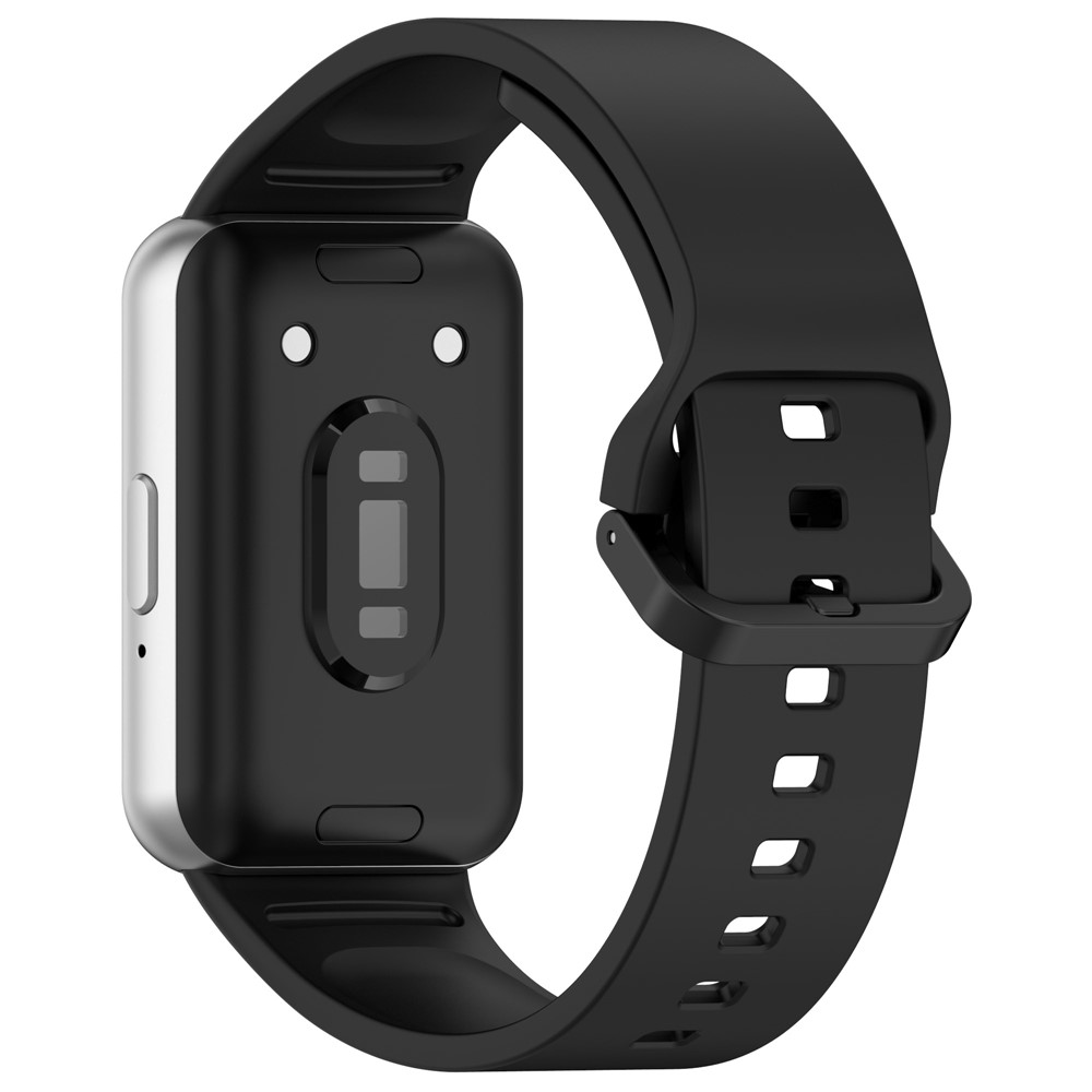 بند سیلیکونی مشکی ساعت سامسونگ galaxy fit 3