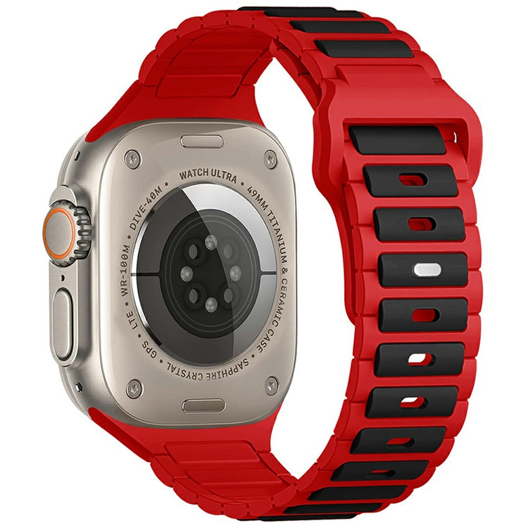 خرید بند سیلیکونی قرمز اپل واچ