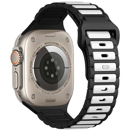 خرید بند سیلیکونی مشکی اپل واچ