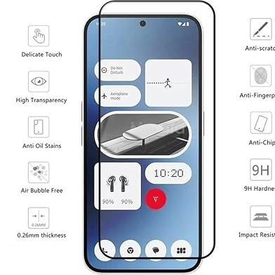 خرید گلس اورجینال گوشی ناتینگ nothing phone 3