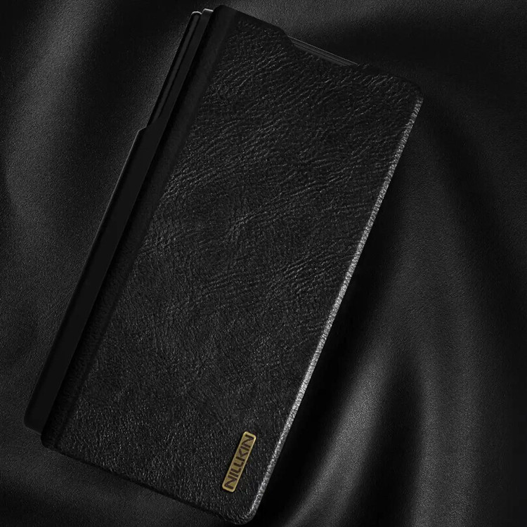 قاب نیلکین اورجینال مناسب گوشی سامسونگ Galaxy Zfold 7 مدل Qin Pro Leather به همراه قلم