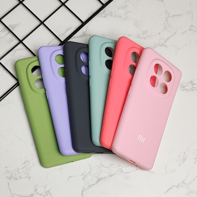خرید قاب سیلیکونی اصلی شیائومی Redmi Note 14 Pro 5G