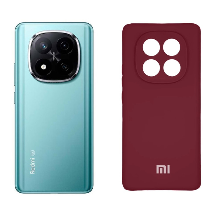 خرید قاب سیلیکونی اصلی شیائومی Redmi Note 14 Pro Plus 5G