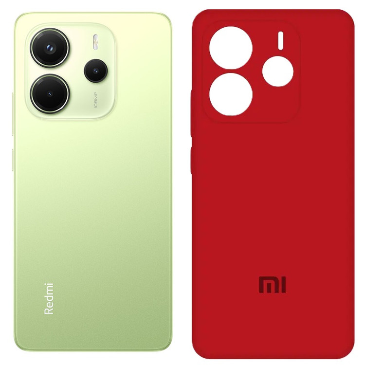 خرید قاب سیلیکونی اصلی شیائومی Redmi Note 14 4G