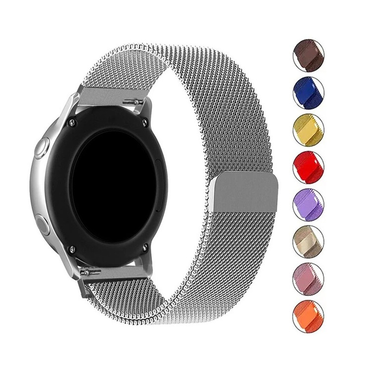 خرید بند استیل ساعت هوشمند سامسونگ Gear S2 Classic / Gear S3 / Gear Sport / Galaxy Watch