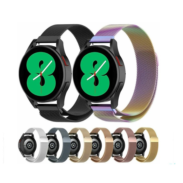 خرید بند میلانس (حصیری) مناسب برای ساعت هوشمند سامسونگ Galaxy Watch 4/5/6/7/Fe سایز 40/42/43/44/45/46/47 میلی متری