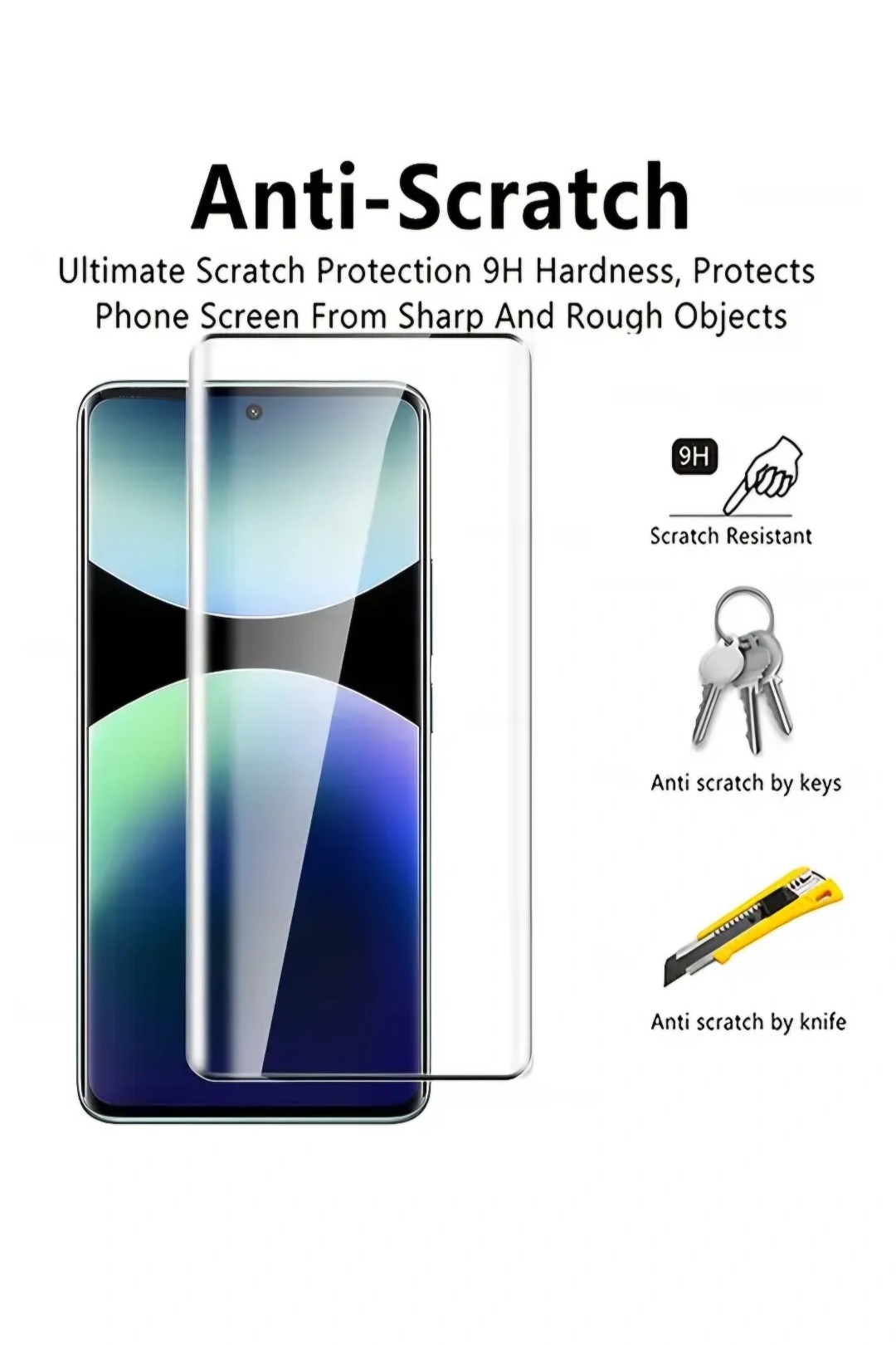 خرید محافظ صفحه نمایش فول چسب شیائومی Redmi Note 14 Pro Plus 5G اورجینال